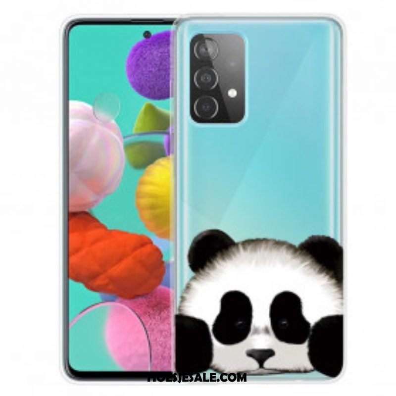 Telefoonhoesje voor Samsung Galaxy A52 4G / A52 5G / A52s 5G Naadloze Panda