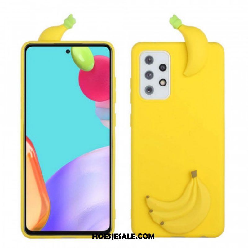 Telefoonhoesje voor Samsung Galaxy A53 5G 3d Banaan