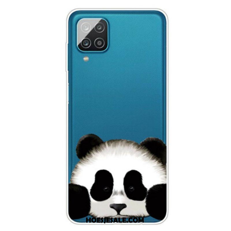 Telefoonhoesje voor Samsung Galaxy M12 / A12 Naadloze Panda