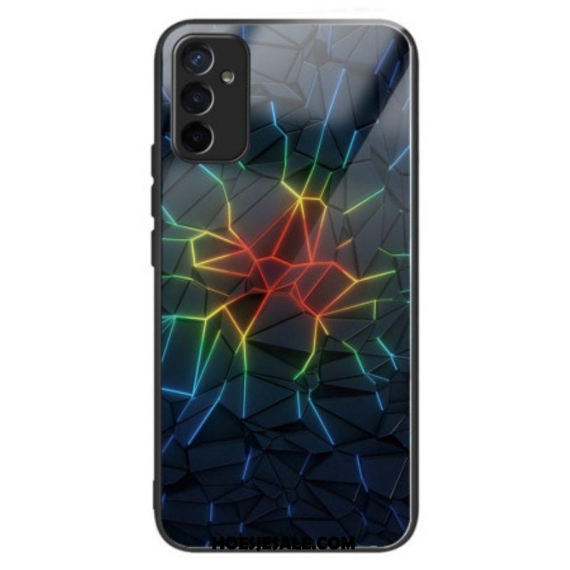 Telefoonhoesje voor Samsung Galaxy M13 Laser Gehard Glas