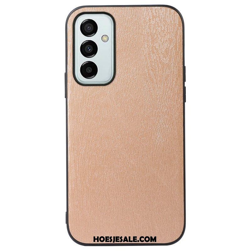 Telefoonhoesje voor Samsung Galaxy M23 5G Kunstleer Houteffect