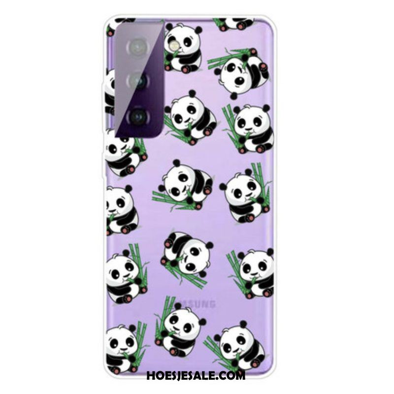 Telefoonhoesje voor Samsung Galaxy S21 FE Kleine Panda's
