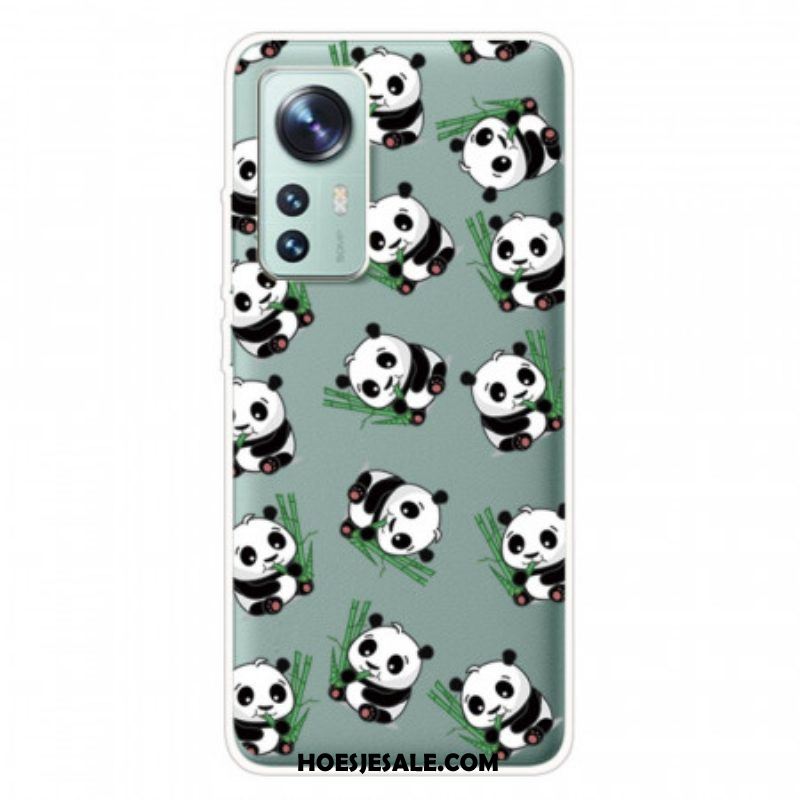 Telefoonhoesje voor Xiaomi 12 Pro Panda's