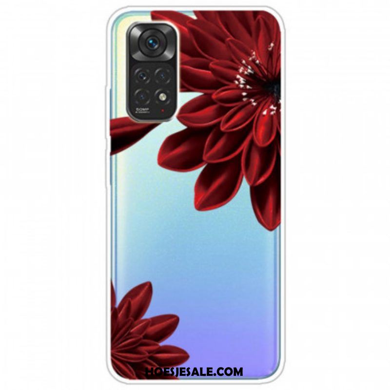 Telefoonhoesje voor Xiaomi Redmi Note 11 / 11S Wilde Bloemen