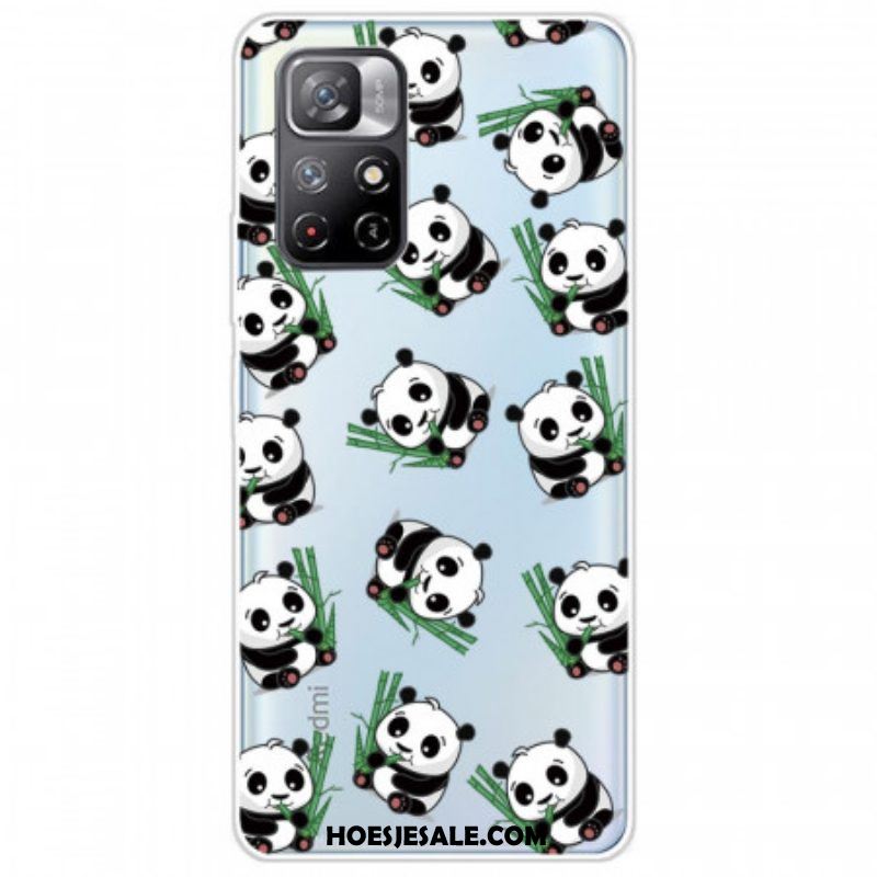 Telefoonhoesje voor Xiaomi Redmi Note 11 Pro Plus 5G Kleine Panda's