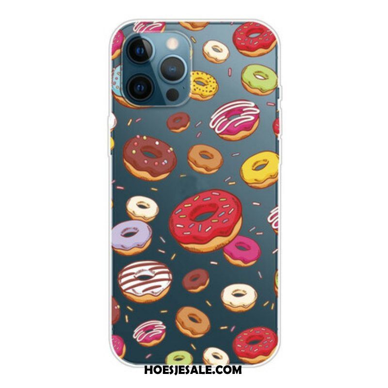 Telefoonhoesje voor iPhone 13 Pro Max Hou Van Donuts