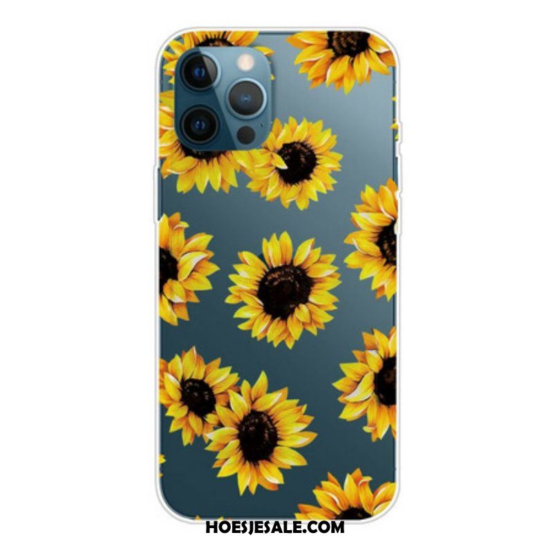 Telefoonhoesje voor iPhone 13 Pro Zonnebloemen