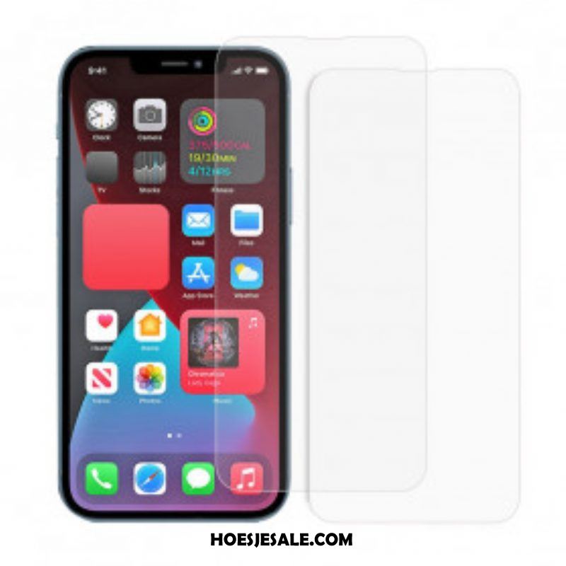 Tempered Glass Bescherming (2 Stuks) Voor Het Scherm Van De iPhone 13 Pro Max