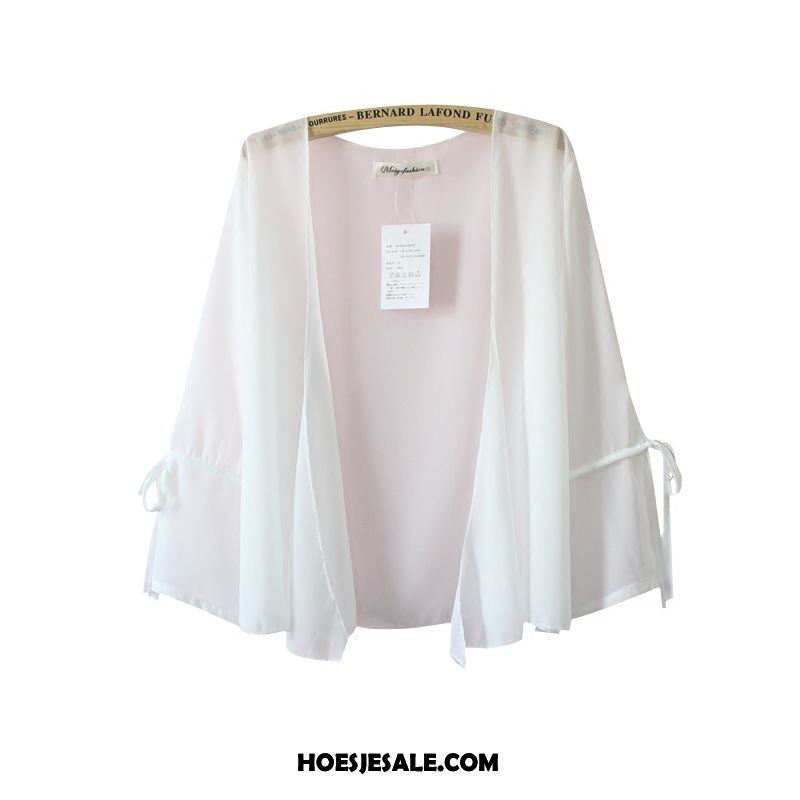 Uv Kleding Dames Chiffon Jasje Vrouwen Dun Strand Online