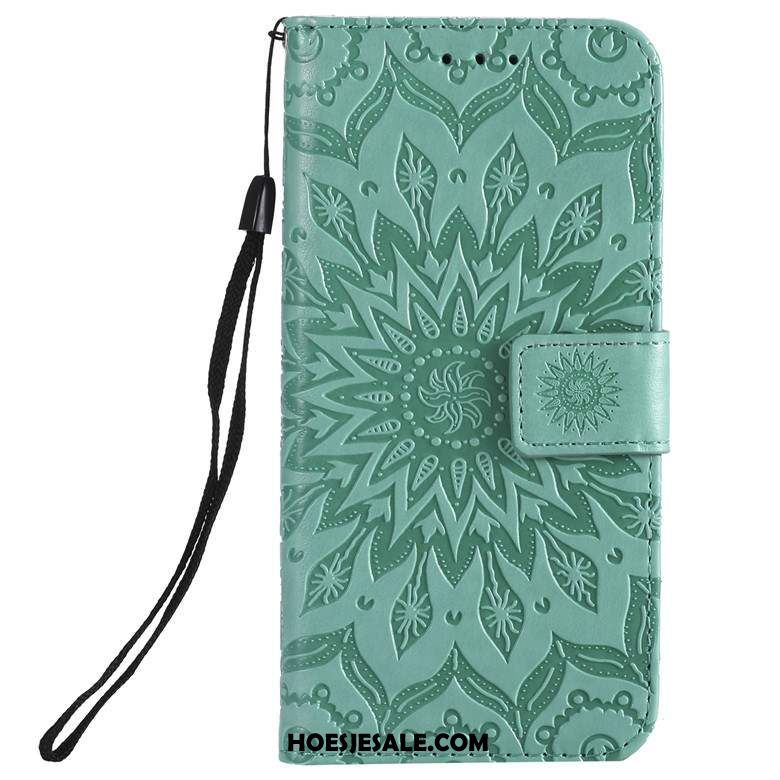 Xiaomi Mi 10 Hoesje Clamshell Trendy Merk Groen Bescherming Mini Goedkoop