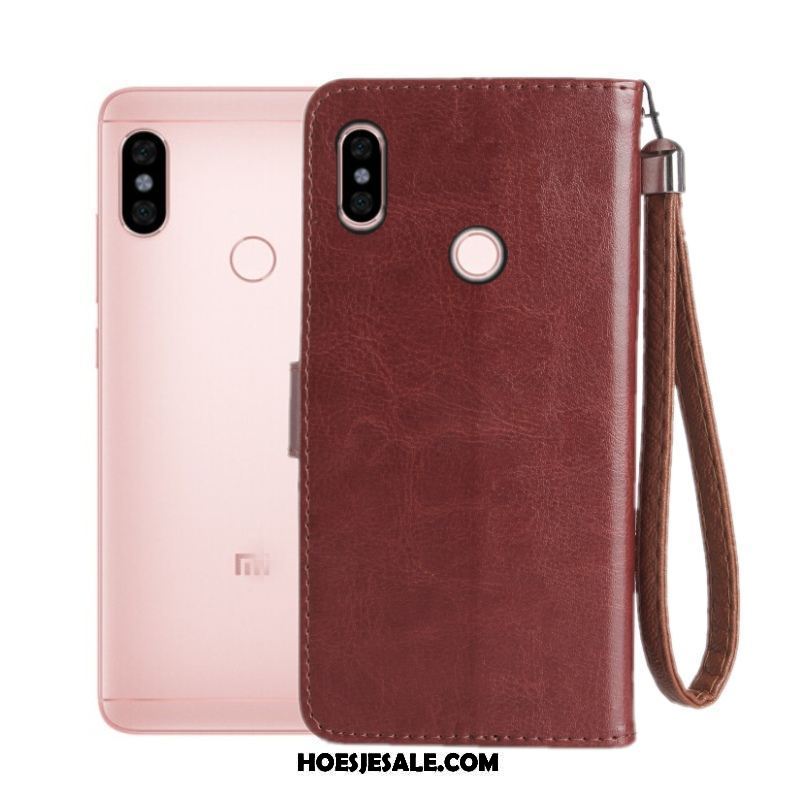 Xiaomi Mi 8 Hoesje Leren Etui Zacht Bescherming Anti-fall Folio Online