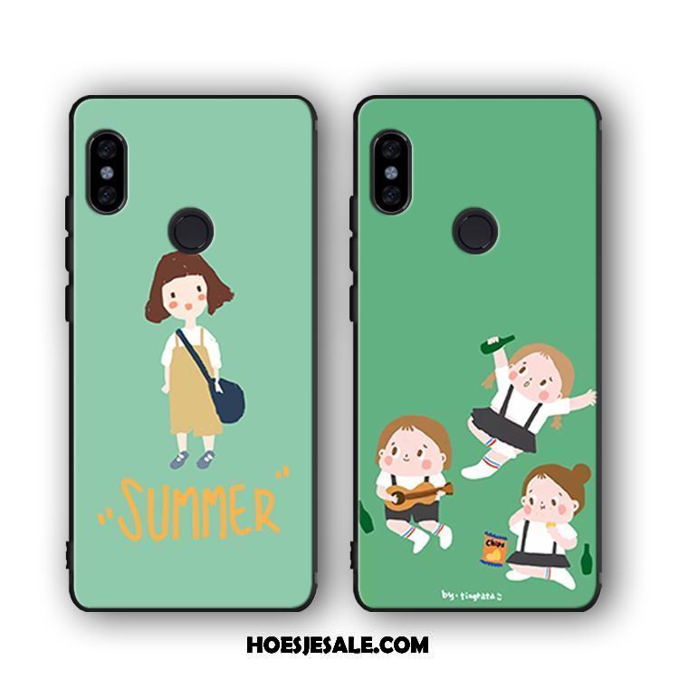 Xiaomi Mi 8 Hoesje Mini Siliconen Groen Hoes All Inclusive Sale