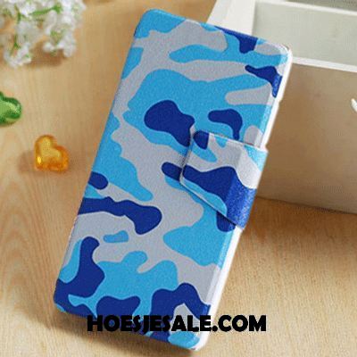 Xiaomi Mi 8 Lite Hoesje All Inclusive Blauw Zacht Leren Etui Hoes Korting