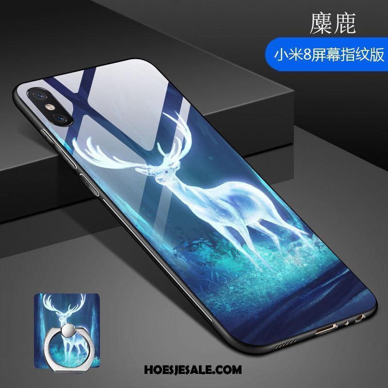 Xiaomi Mi 8 Pro Hoesje Gehard Glas Zacht Patroon Mobiele Telefoon Mini Kopen