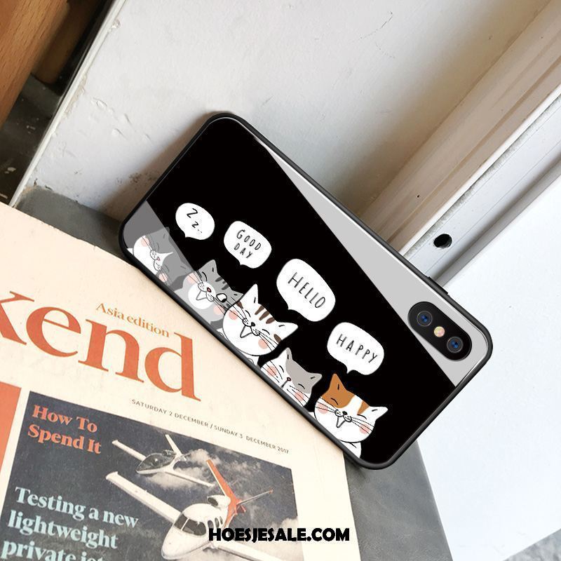Xiaomi Mi 8 Pro Hoesje Lovers All Inclusive Trend Zwart Hoes Goedkoop