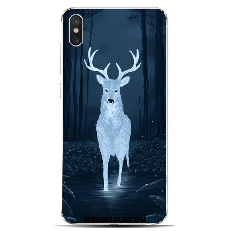 Xiaomi Mi 8 Pro Hoesje Siliconen Mooi Bescherming Patroon Chinese Stijl Sale