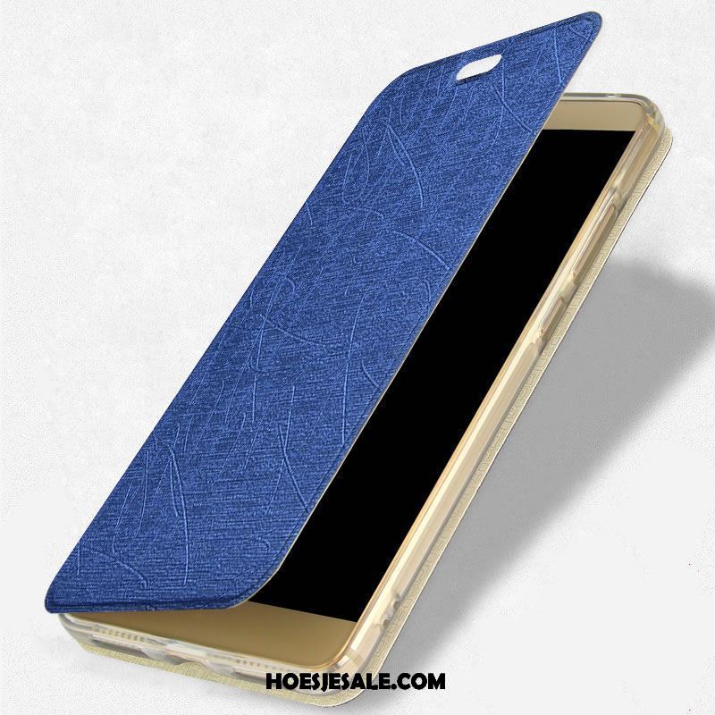 Xiaomi Mi 8 Se Hoesje Donkerblauw All Inclusive Leren Etui Folio Bescherming Sale