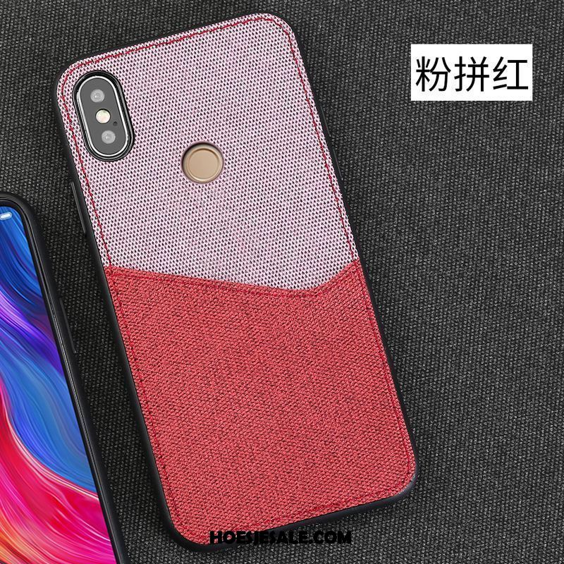 Xiaomi Mi 8 Se Hoesje Kaart Patroon Mini Roze Anti-fall Korting