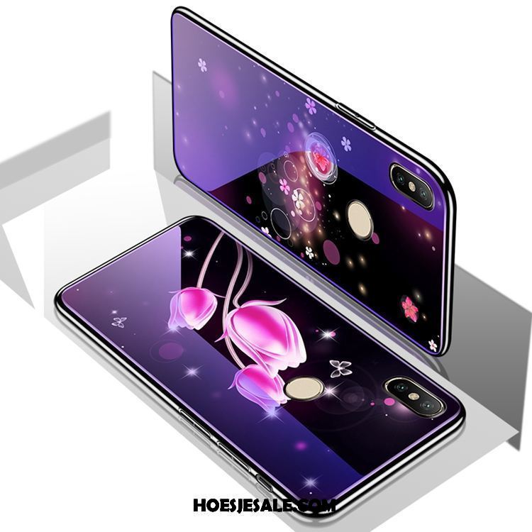 Xiaomi Mi 8 Se Hoesje Purper Mini Skärmskydd Tempereren Trend Kopen