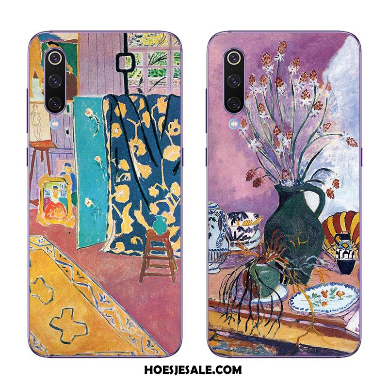 Xiaomi Mi 9 Se Hoesje All Inclusive Vintage Hoes Bescherming Purper Sale