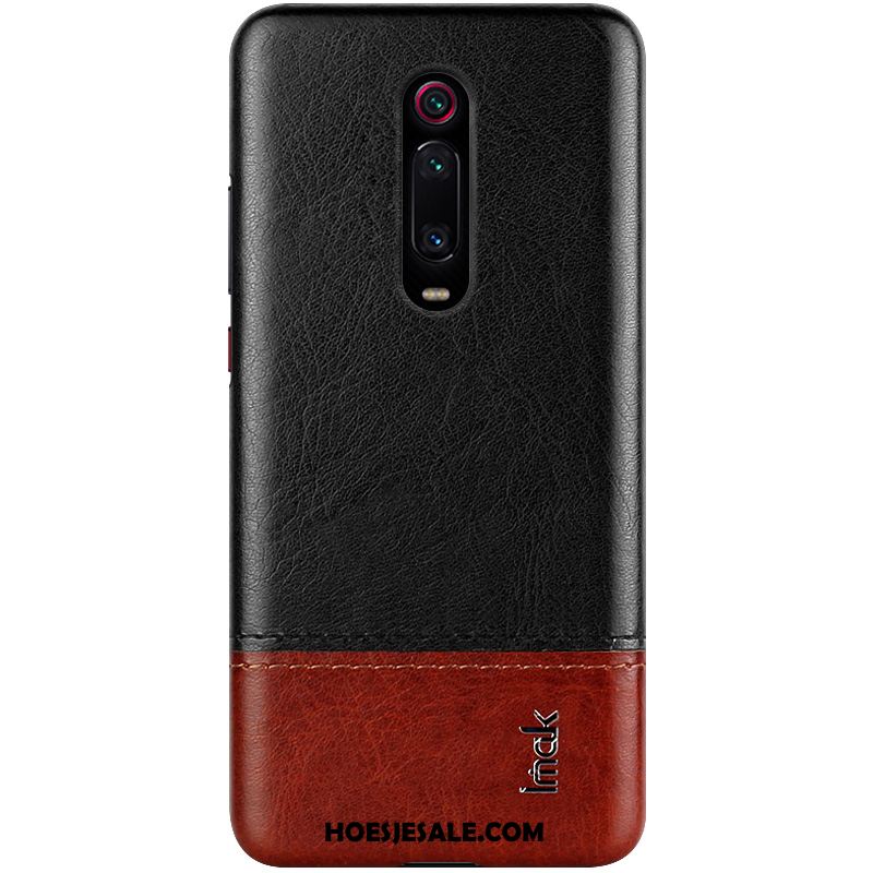 Xiaomi Mi 9t Hoesje Leer Mobiele Telefoon Leren Etui Rood Hoes Sale