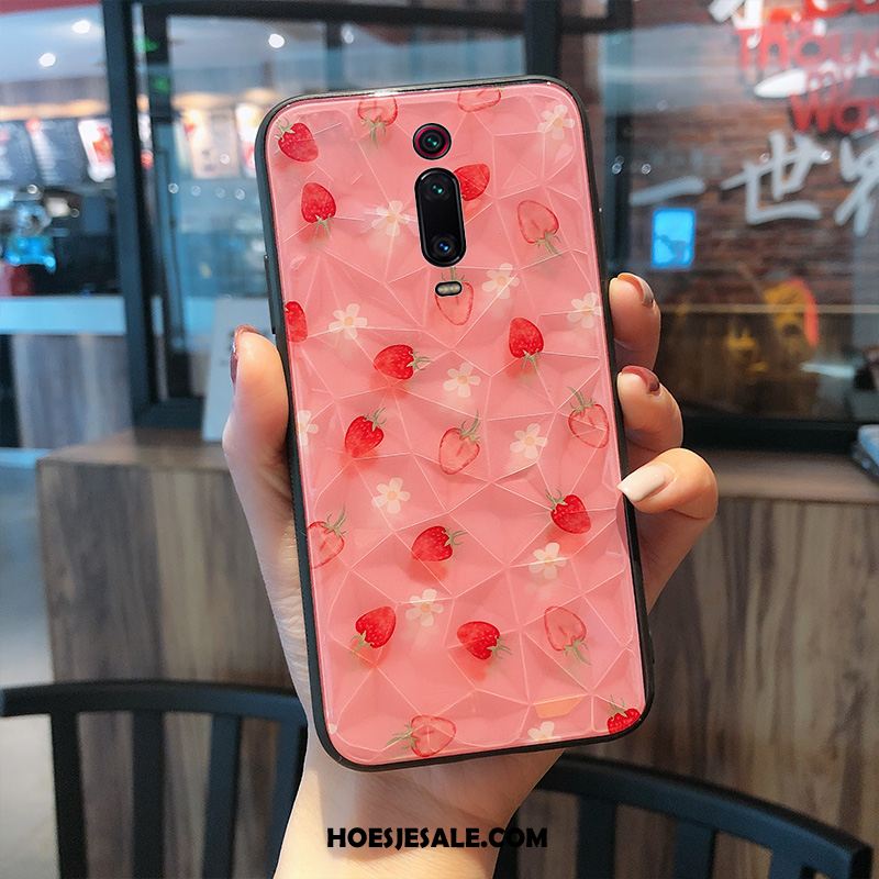 Xiaomi Mi 9t Hoesje Zacht Bescherming Anti-fall Rood Hoes Kopen