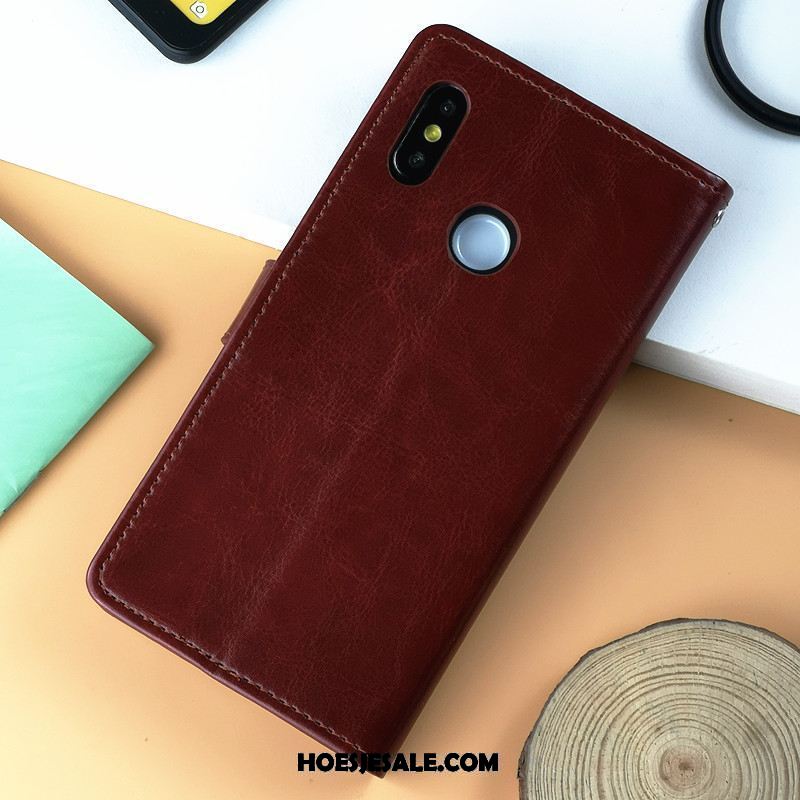 Xiaomi Mi A2 Hoesje Bescherming Anti-fall Scheppend Portemonnee Trendy Merk Aanbiedingen