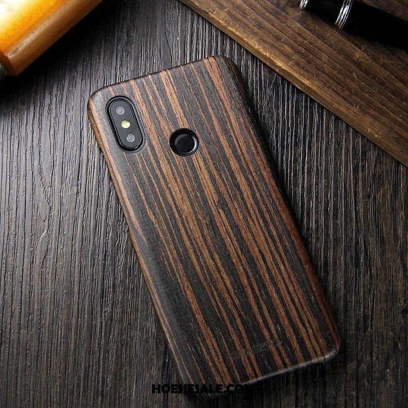 Xiaomi Mi A2 Hoesje Hout Hoes All Inclusive Mobiele Telefoon Dun Sale