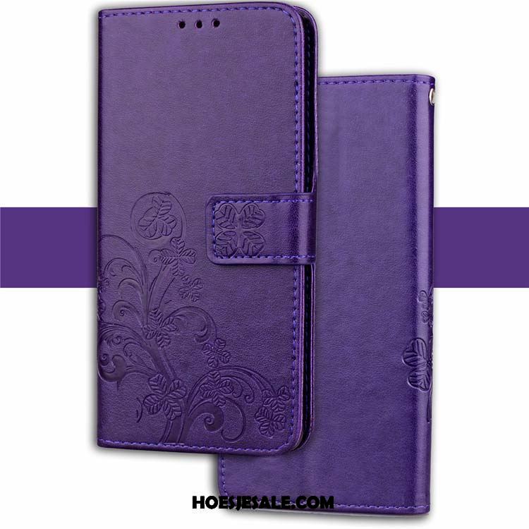 Xiaomi Mi Mix 2 Hoesje Hoes Leren Etui Purper Persoonlijk Trend Goedkoop