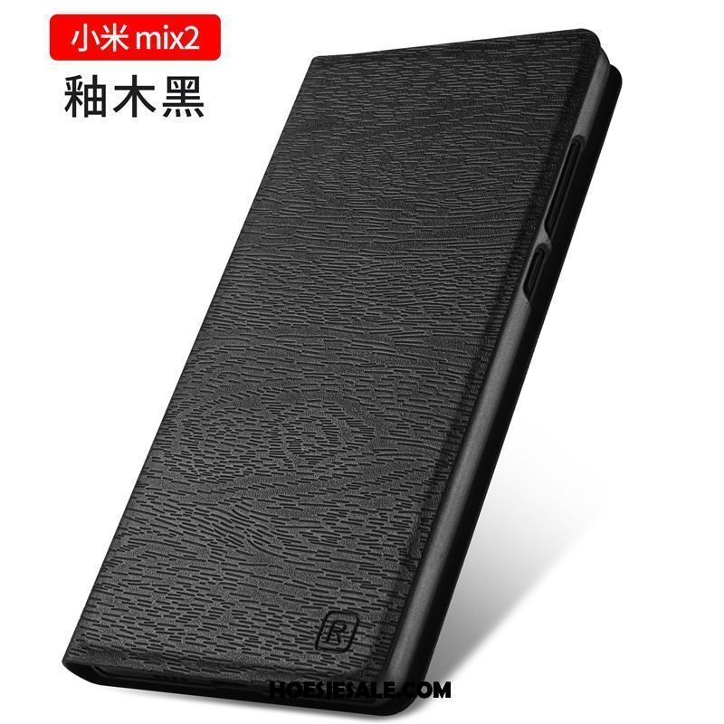 Xiaomi Mi Mix 2 Hoesje Zwart Folio Mobiele Telefoon Scheppend Bescherming Aanbiedingen