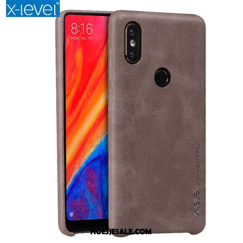 Xiaomi Mi Mix 2s Hoesje Leren Etui Bedrijf Mobiele Telefoon Mini Luxe Goedkoop