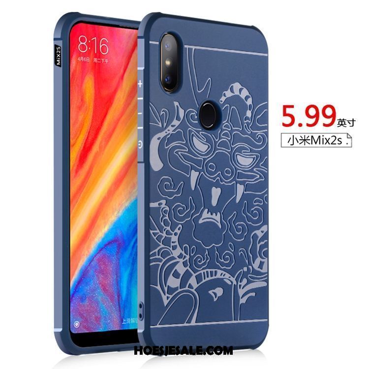 Xiaomi Mi Mix 2s Hoesje Ondersteuning Donkerblauw Mini All Inclusive Hoes Kopen