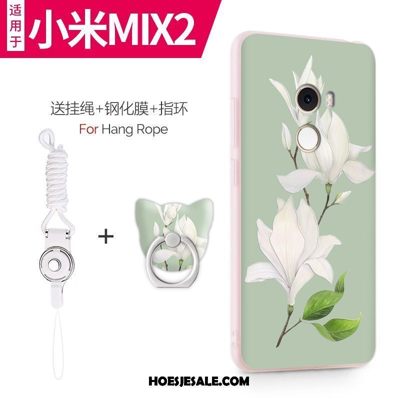 Xiaomi Mi Mix 2s Hoesje Siliconen All Inclusive Anti-fall Mini Schrobben Winkel