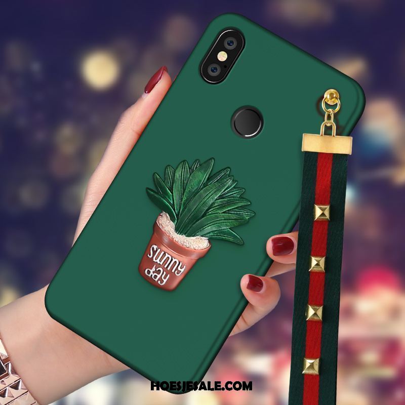 Xiaomi Mi Mix 3 Hoesje Zacht Mobiele Telefoon Mini Groen All Inclusive Goedkoop