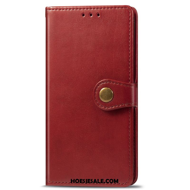 Xiaomi Mi Note 10 Hoesje Effen Kleur Folio Mini Mobiele Telefoon Hoes Online