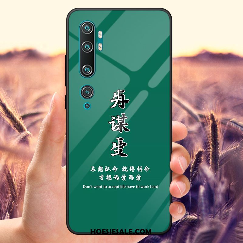 Xiaomi Mi Note 10 Hoesje Gehard Glas Net Red Mini Groen Spiegel Goedkoop