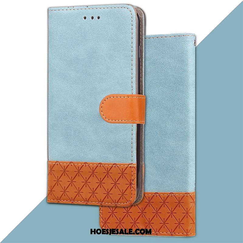 Xiaomi Redmi 5 Hoesje Folio Leren Etui Blauw Mobiele Telefoon Mini Kopen