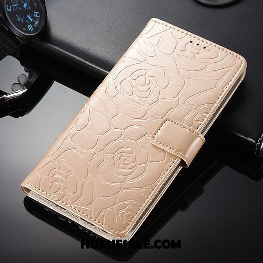 Xiaomi Redmi 5 Plus Hoesje Leren Etui Anti-fall Mobiele Telefoon Goud Roze Winkel