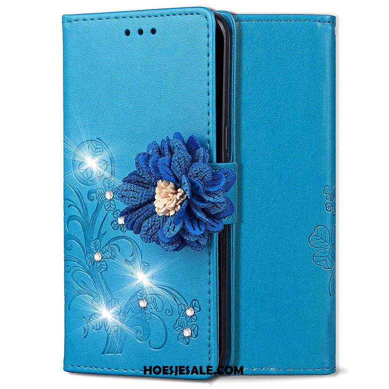 Xiaomi Redmi 7a Hoesje Leren Etui Anti-fall Mobiele Telefoon Rood Mini Korting