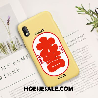 Xiaomi Redmi 7a Hoesje Mobiele Telefoon Anti-fall Rood Dun Hoes Goedkoop