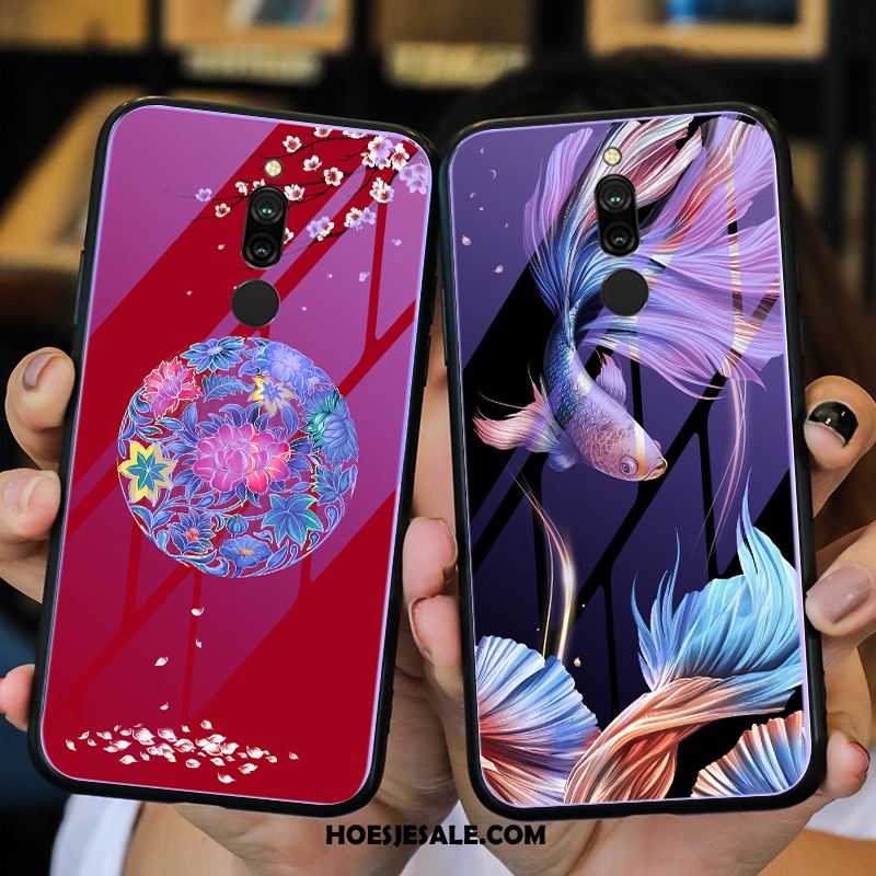 Xiaomi Redmi 8 Hoesje Lichtende Anti-fall Hoes Scheppend Bescherming Korting