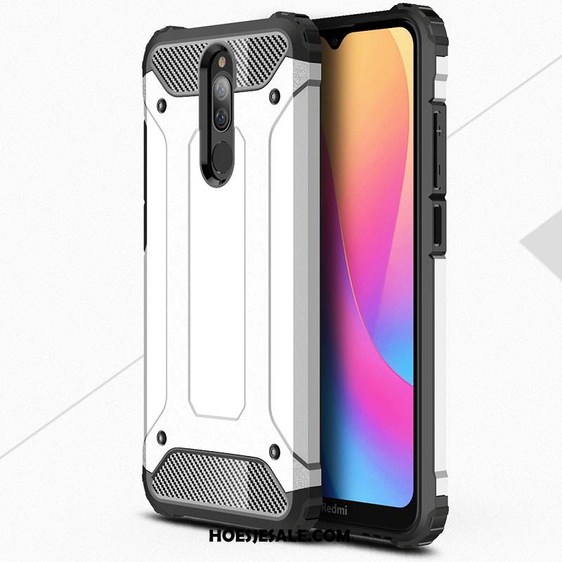 Xiaomi Redmi 8 Hoesje Mobiele Telefoon Hoes Bescherming Tempereren Wit Goedkoop