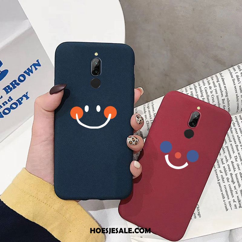 Xiaomi Redmi 8 Hoesje Rood Scheppend Mini Schrobben Anti-fall Korting