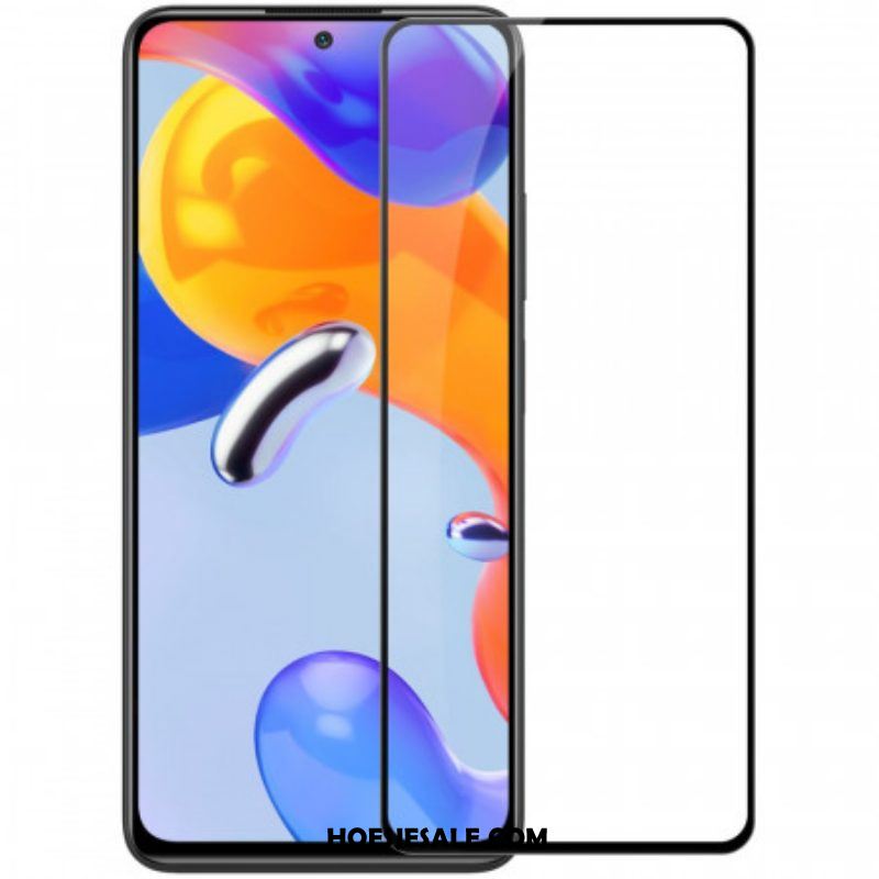 Xiaomi Redmi Note 11 Pro / 11 Pro 5G Zwarte Rand Gehard Glazen Schermbeschermer