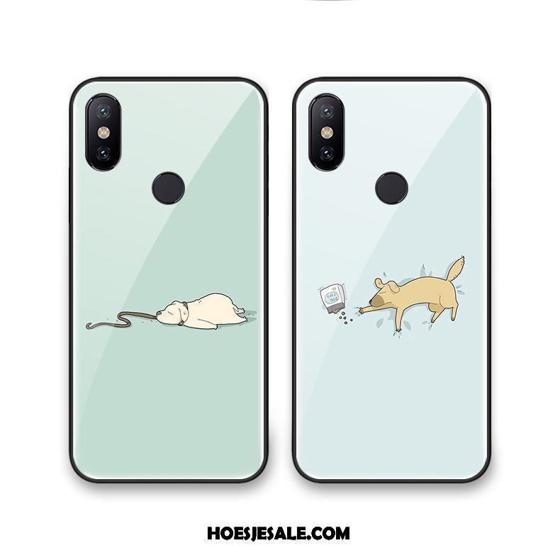 Xiaomi Redmi Note 5 Hoesje Mini Glas Hoes Siliconen Hond Goedkoop