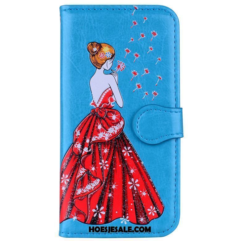 Xiaomi Redmi Note 5 Hoesje Rood Hoes Mini Blauw Leren Etui Winkel