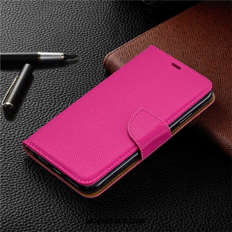 Xiaomi Redmi Note 8t Hoesje Trend Hanger Mini Leren Etui Folio Kopen