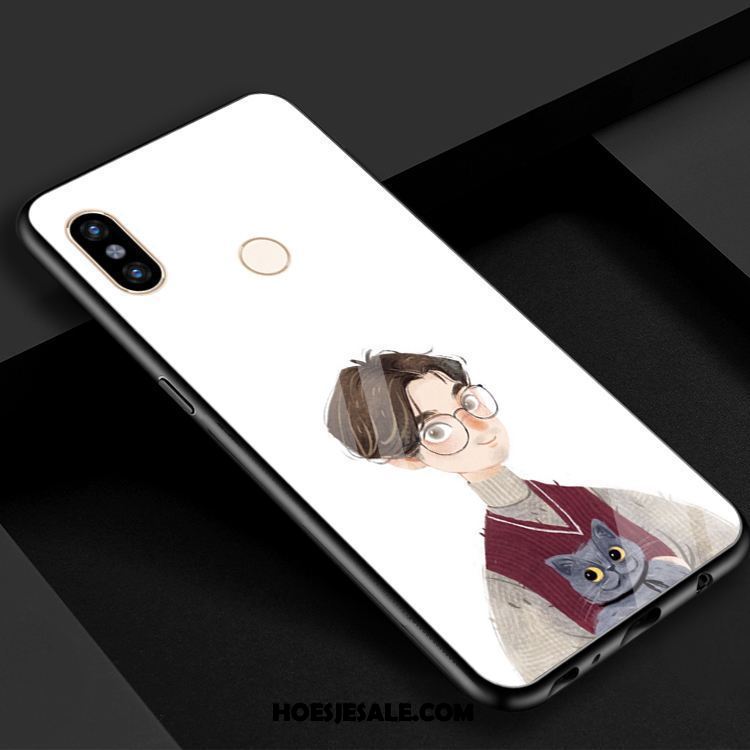 Xiaomi Redmi S2 Hoesje Gehard Glas Spiegel Lovers Mini Eenvoudige Goedkoop