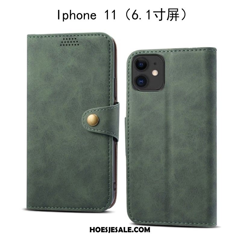 iPhone 11 Hoesje Anti-fall Bescherming Zacht Folio Mobiele Telefoon Aanbiedingen