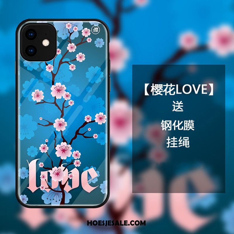 iPhone 11 Hoesje Vers Mobiele Telefoon Anti-fall Luxe Glas Korting